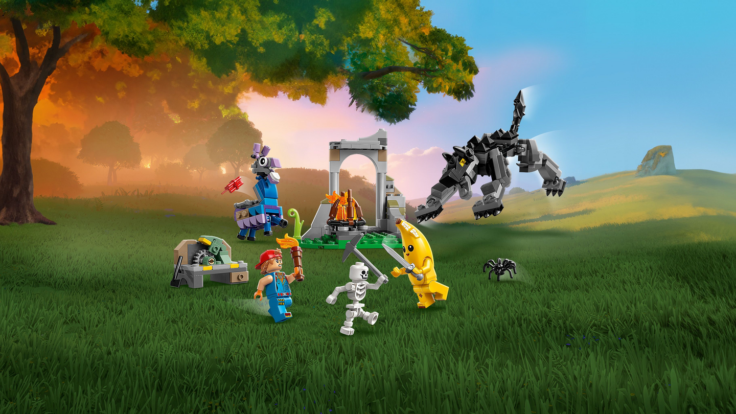 LEGO Fortnite 77075 Peelyn ja Sparkplugin seikkailu