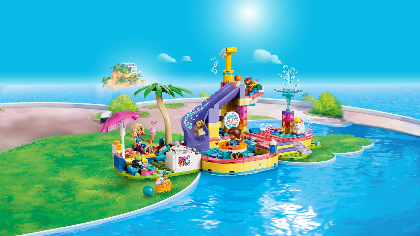 LEGO Friends 42676 Päivä vesipuistossa