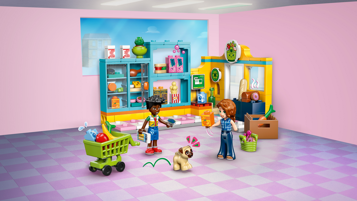 LEGO Friends 42680 Heartlake Cityn lähikauppa
