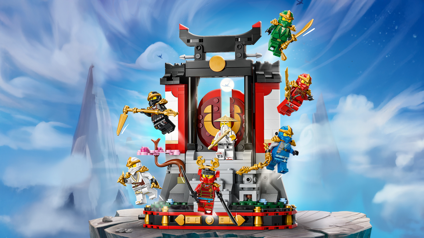 LEGO NINJAGO 71866 Ninjahahmokollaasi – 15-vuotisjuhlamalli