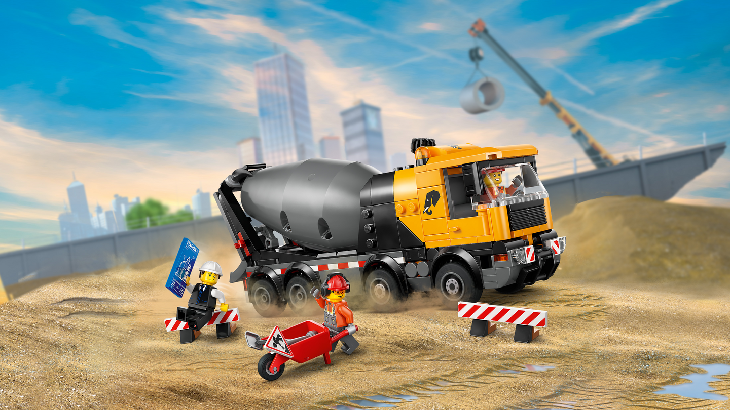 LEGO City 60478 Betoniauto
