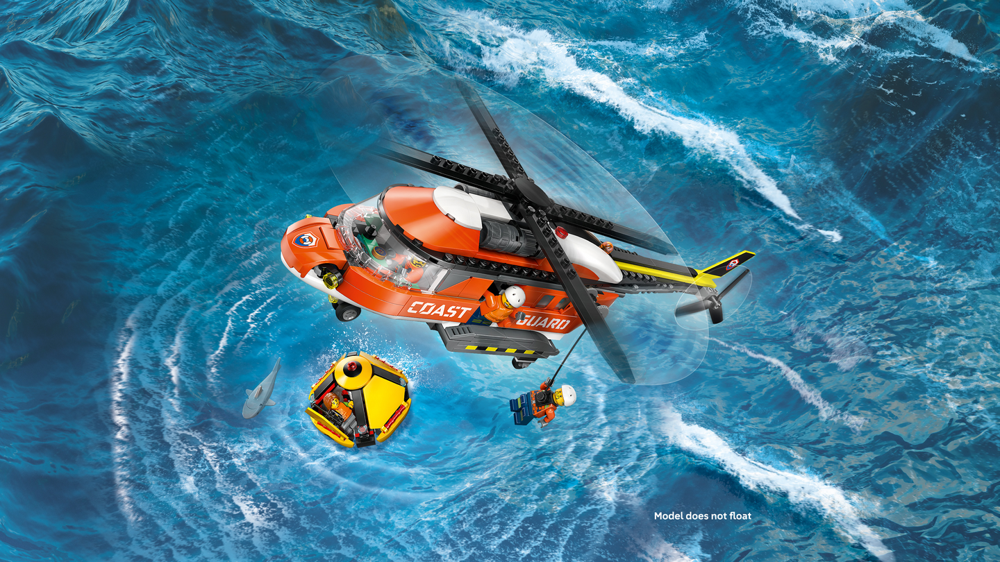 LEGO City 60503 Rannikkovartioston helikopteri