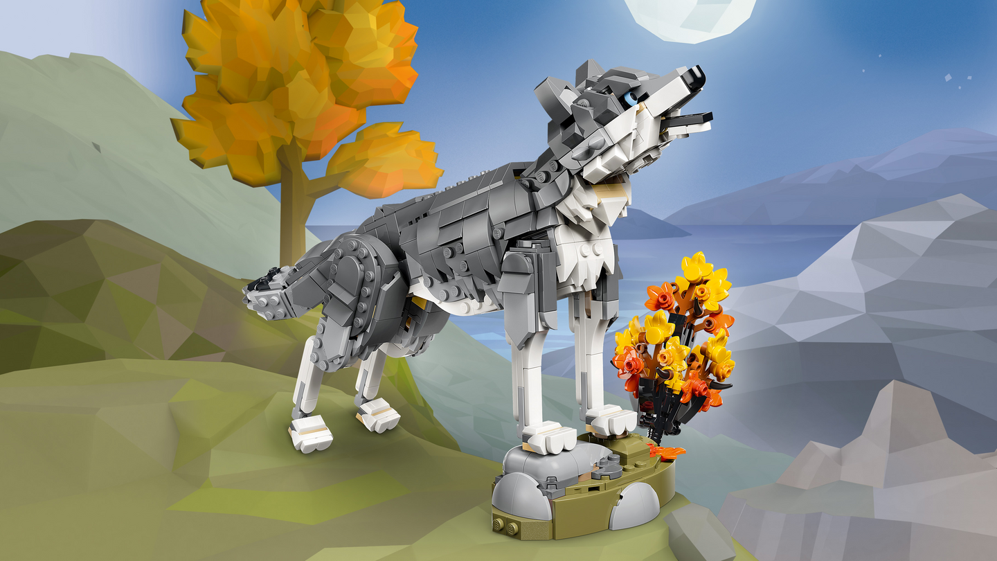 LEGO Creator 31393 Metsän eläimet: Susi