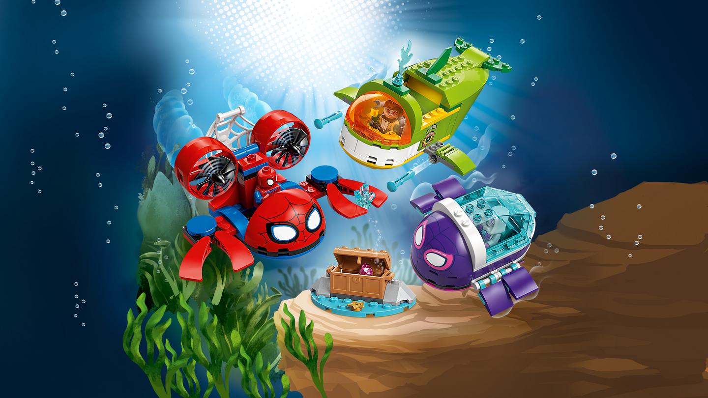 LEGO Marvel 11207 Spidey ja vedenalaiset menopelit