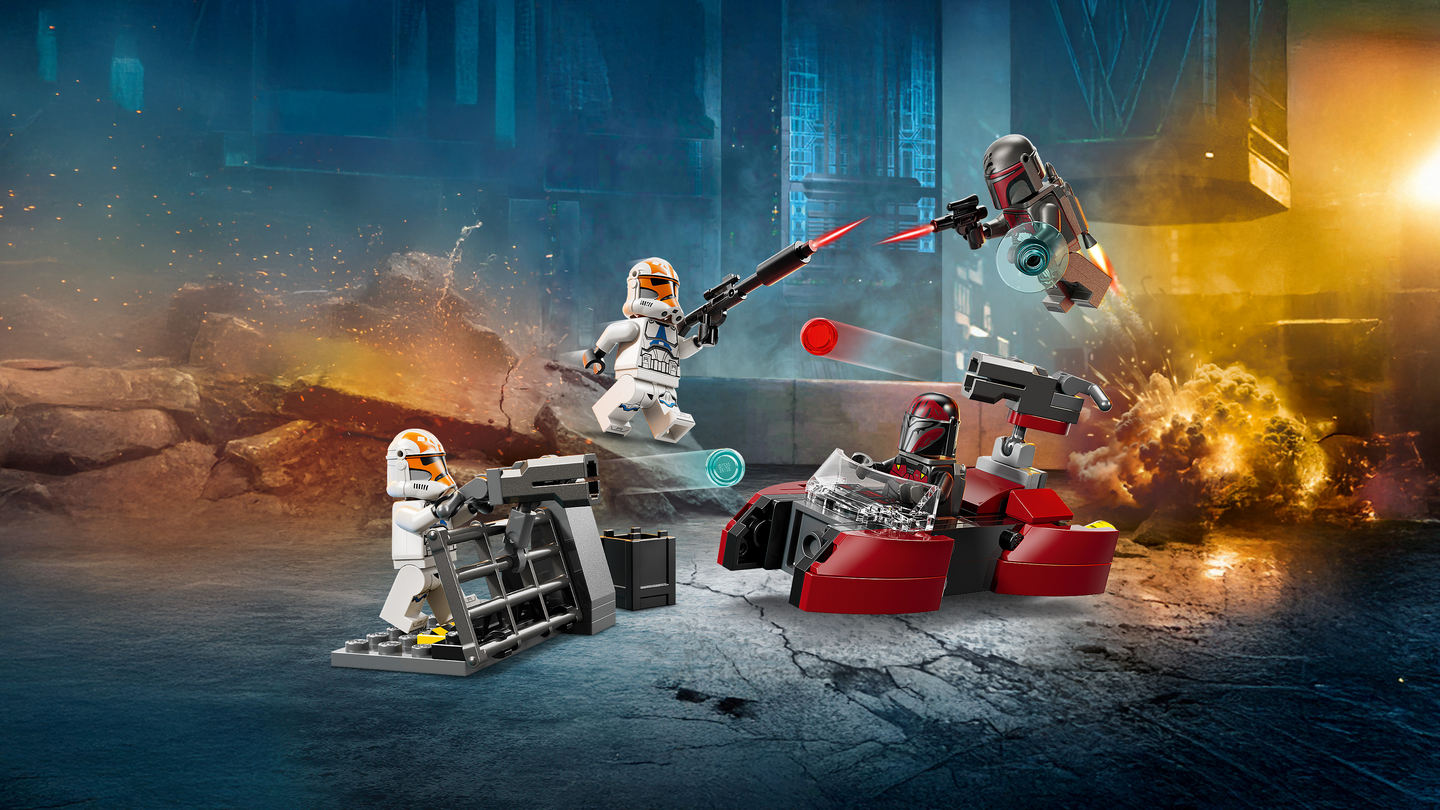 LEGO Star Wars 75449 Mandaloren piiritys ‑taistelupakkaus