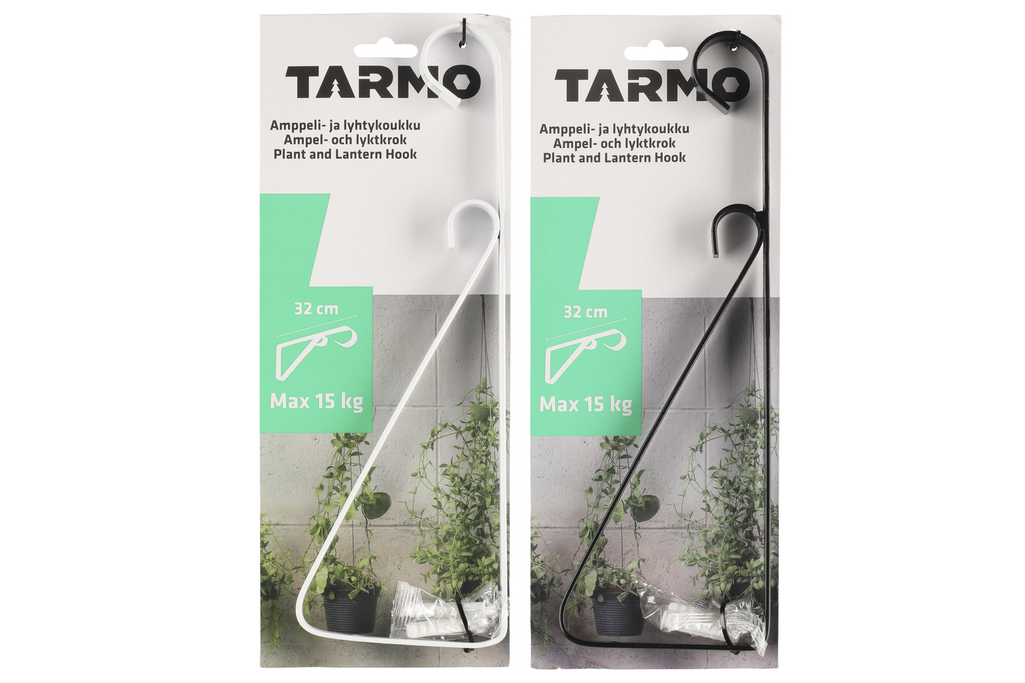 Tarmo Firenze amppeli ja lyhtykoukku 32 cm