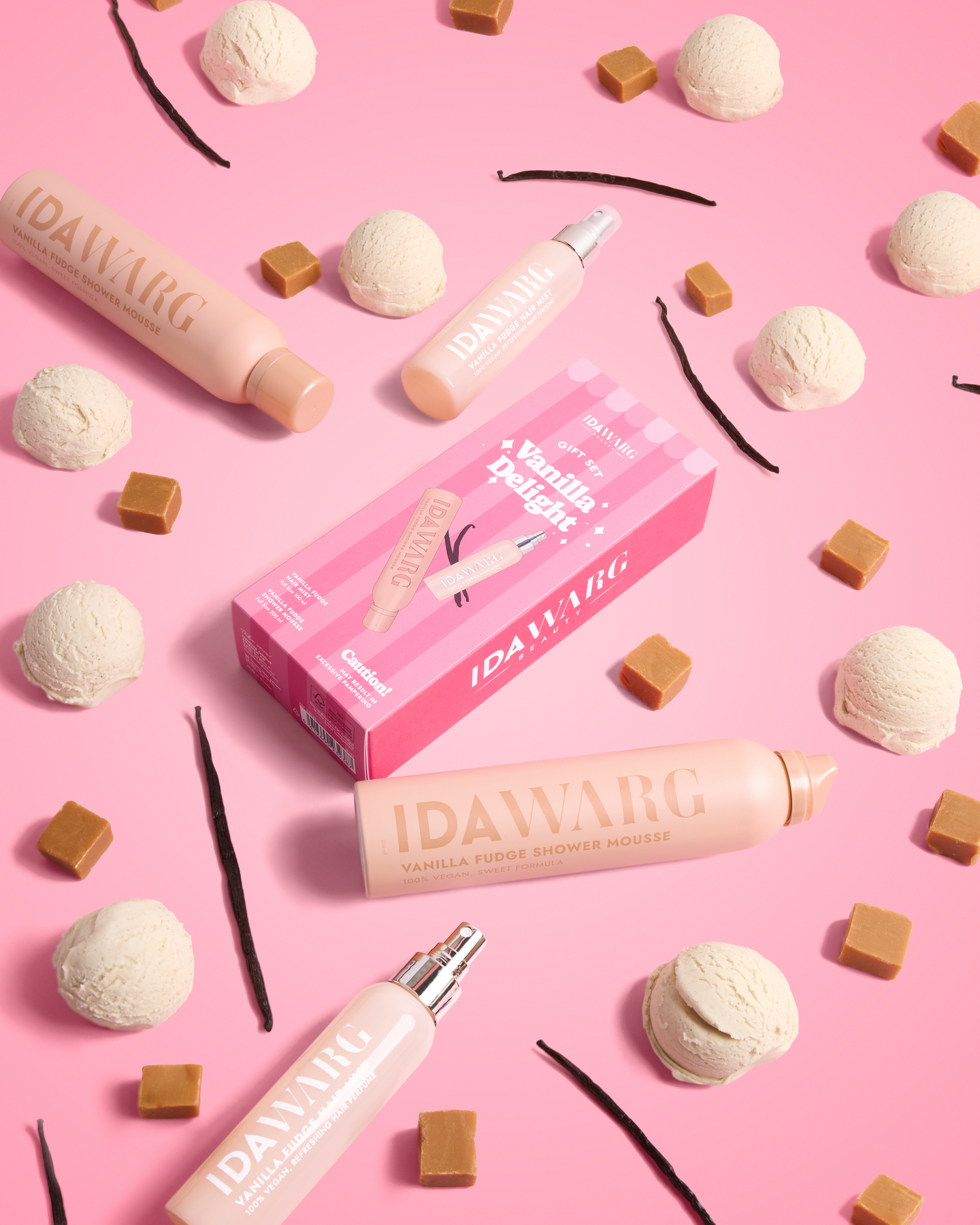 IDA WARG Beauty Vanilla Delight lahjapakkaus