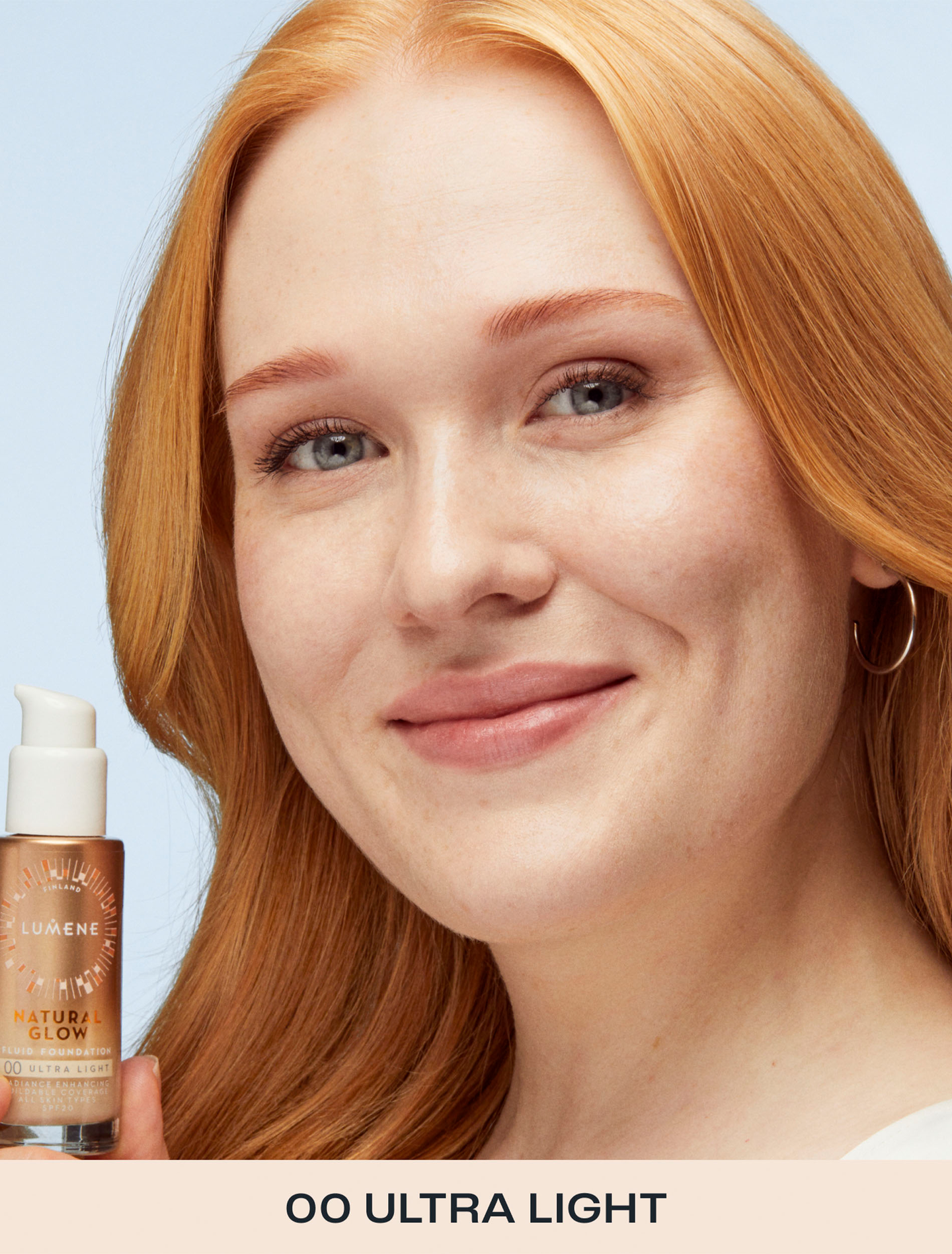Lumene Natural Glow Heleyttävä meikkivoide SK20 00 Ultra Light 30 ml
