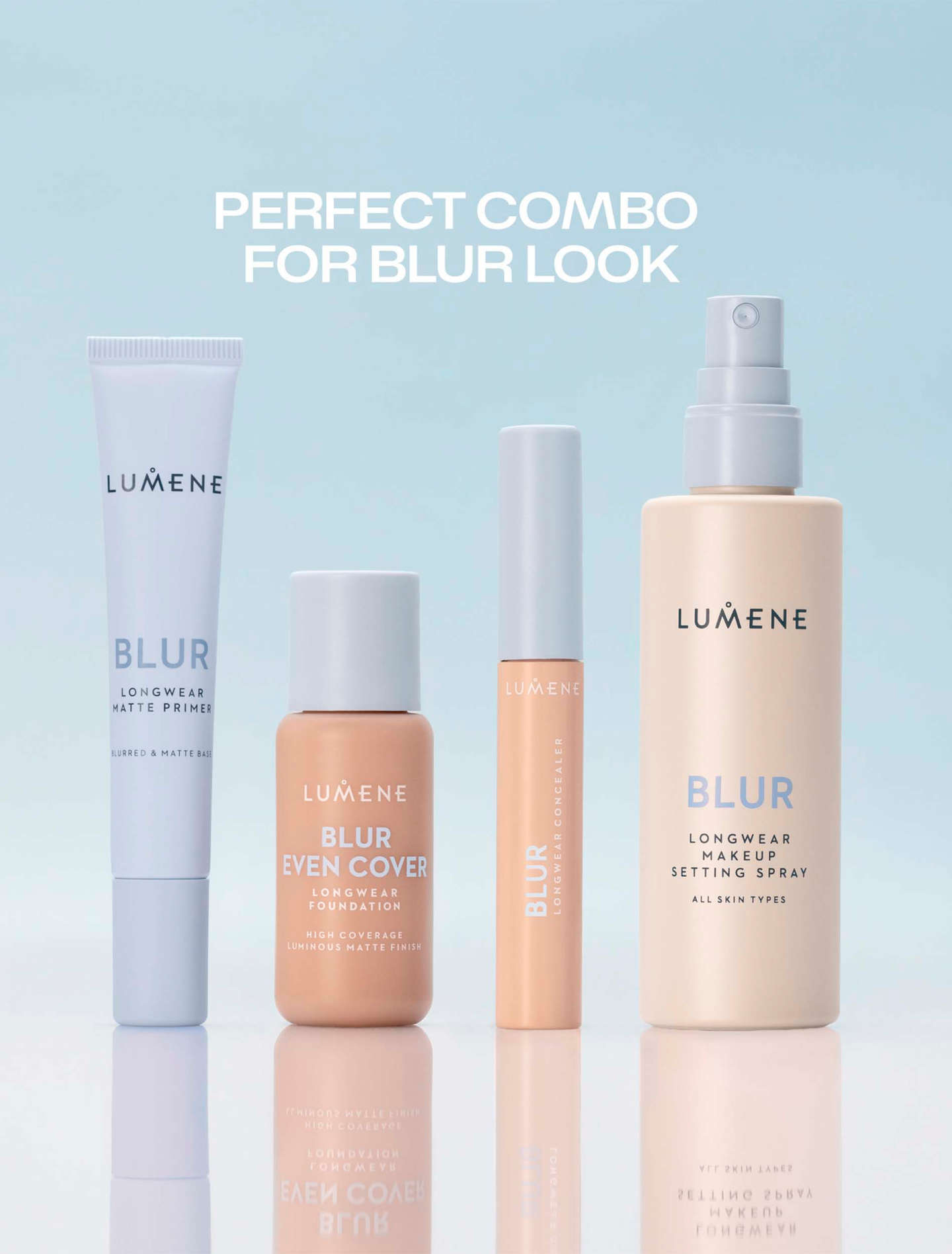 Lumene Blur Pitkäkestoinen meikinkiinnityssuihke 100ml