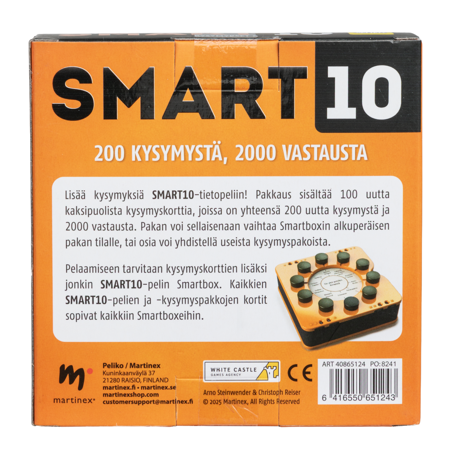 Peliko Smart10 Kysymykset 6