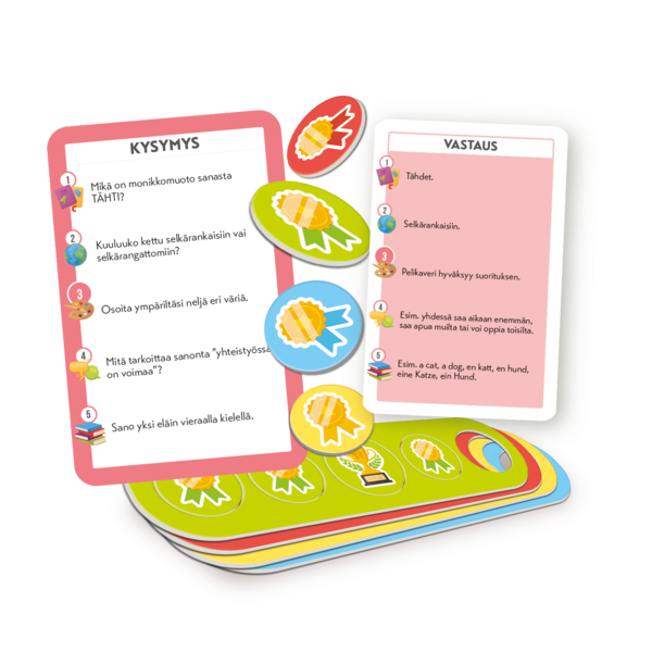 Tactic Opetellaan tietopeli 6-8 v