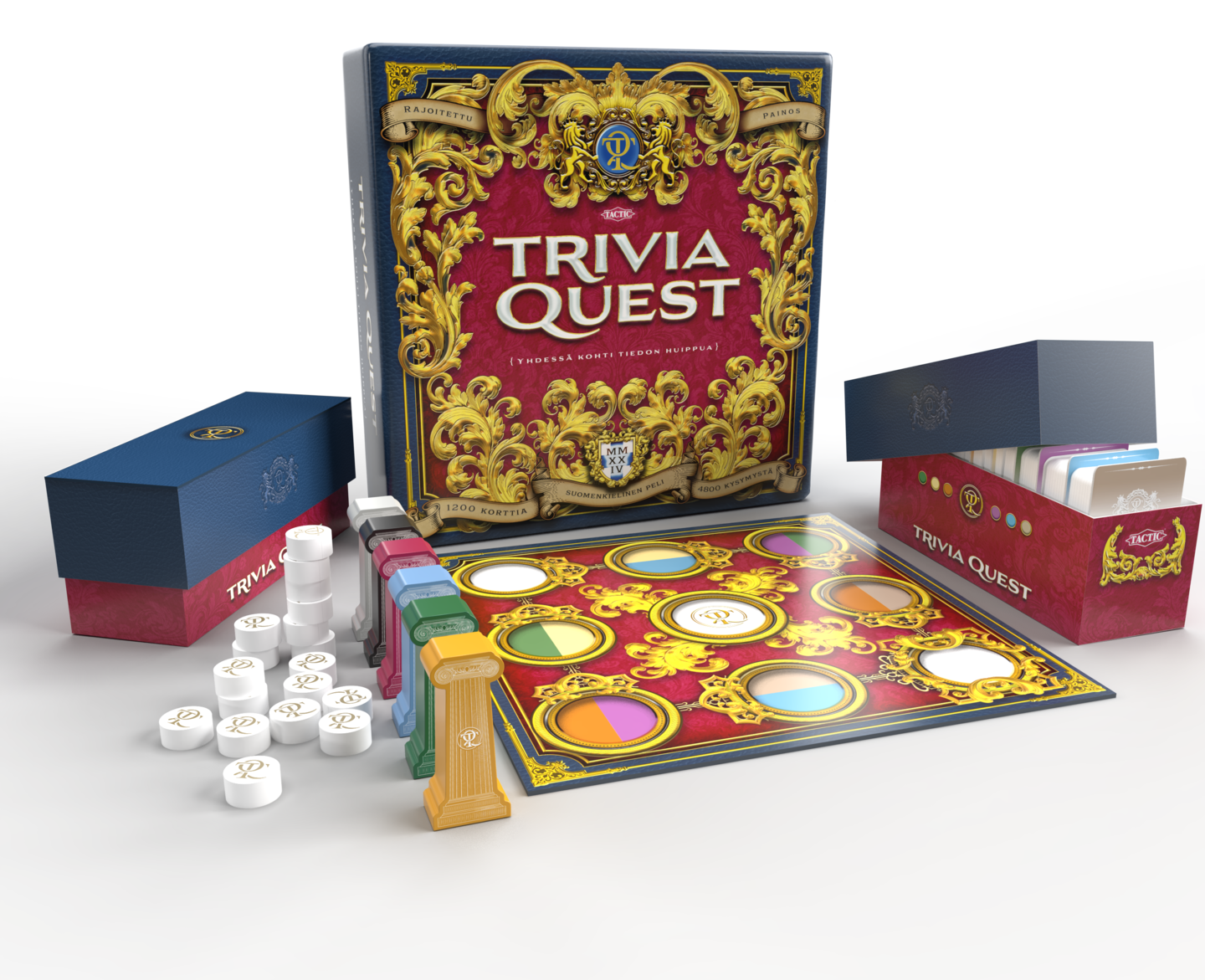 Tactic Trivia Quest lautapeli