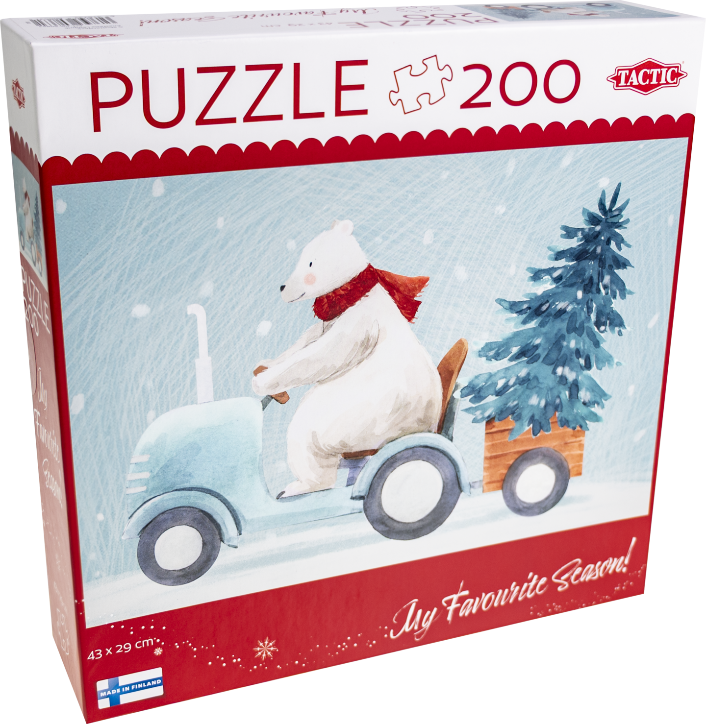 Tactic Christmas tree hunt palapeli 200p