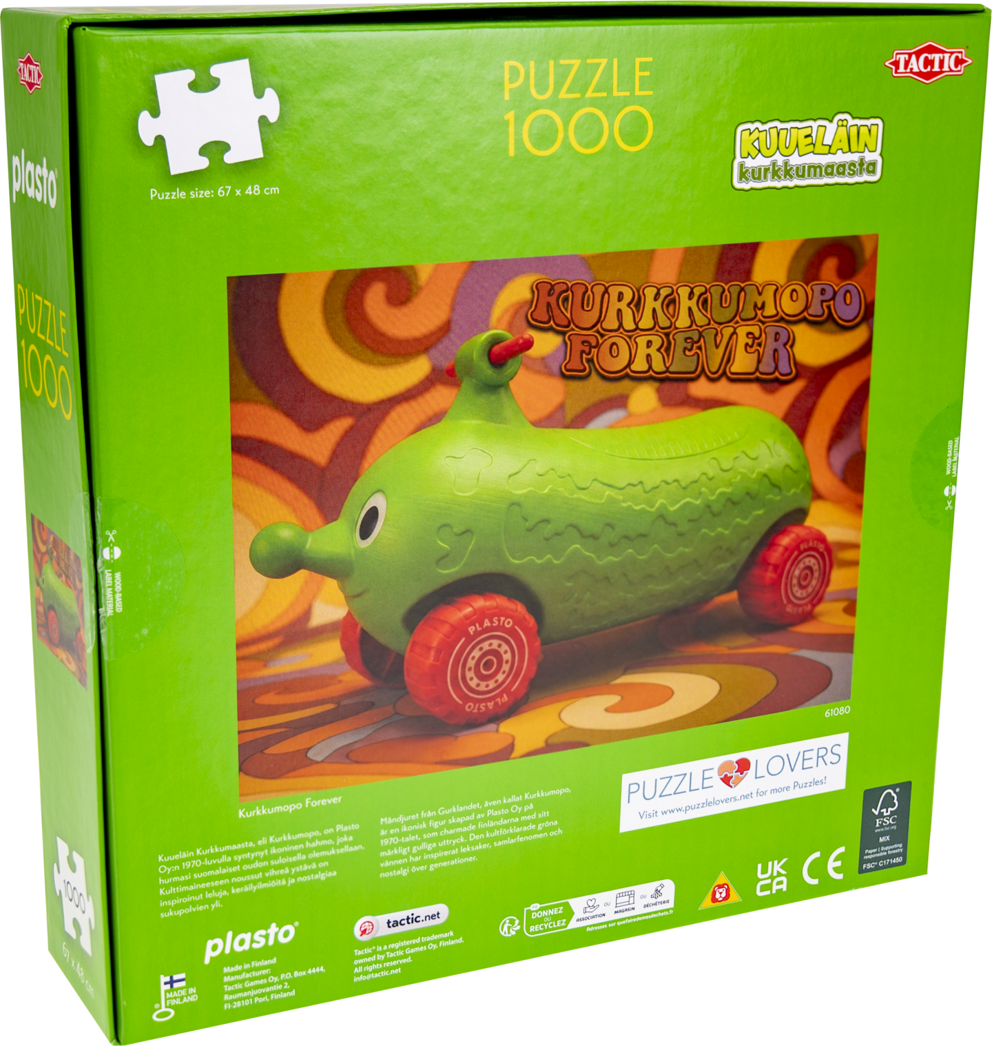 Tactic Kurkkumopo Forever palapeli 1000p