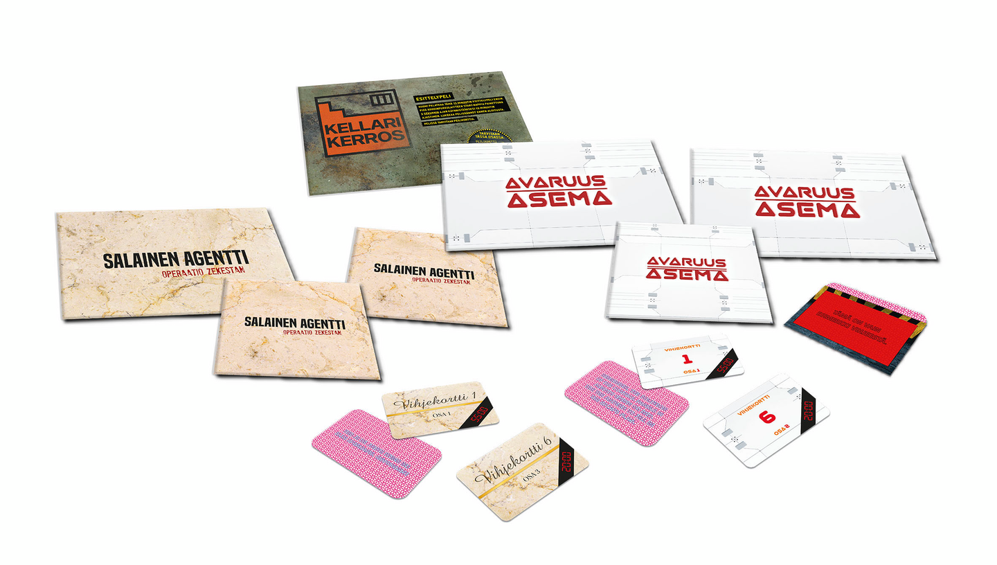 Escape Room - pakohuonepeli Kahden Huoneen Peruspeli