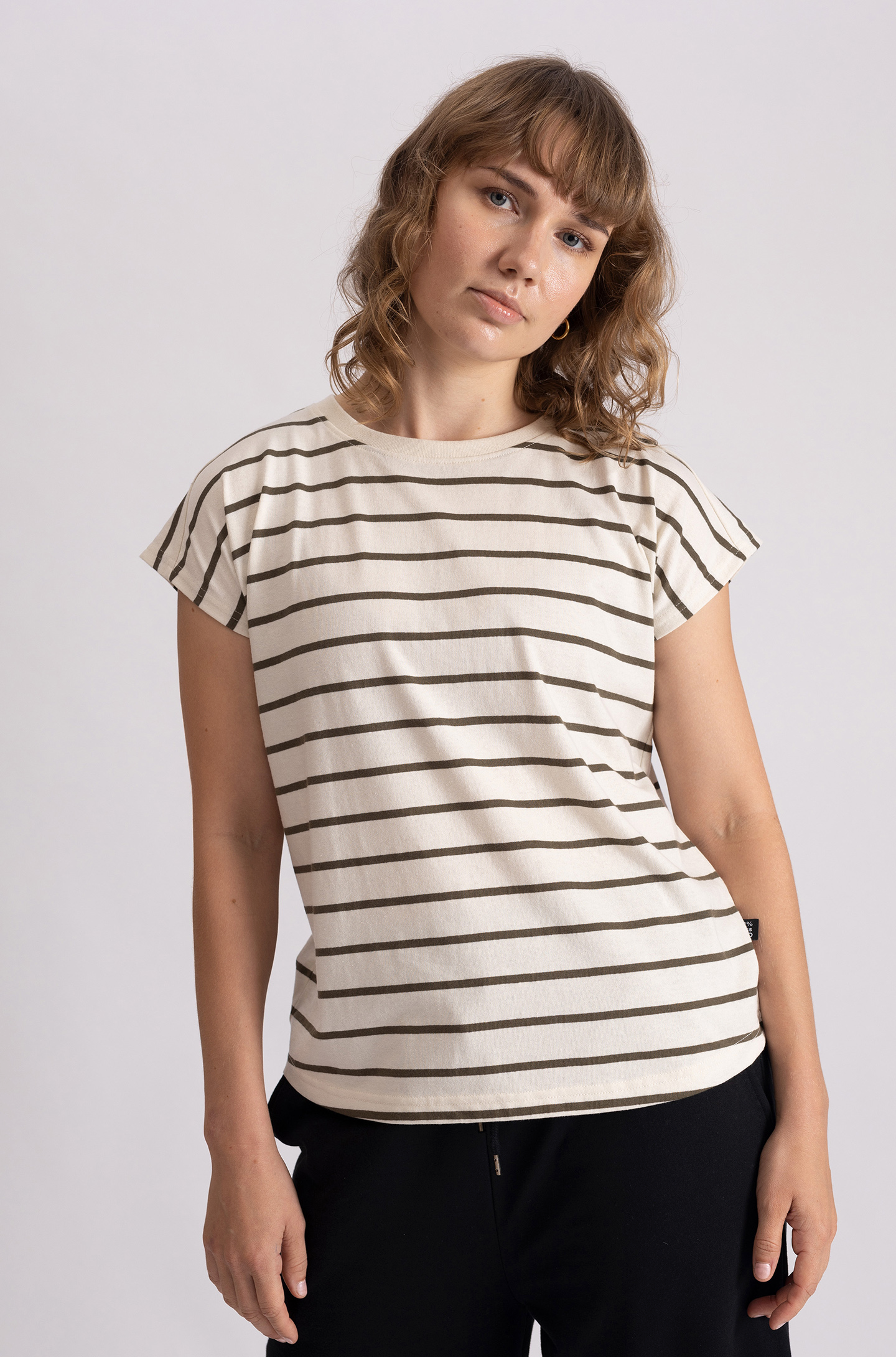 Pure Waste raidallinen T-paita