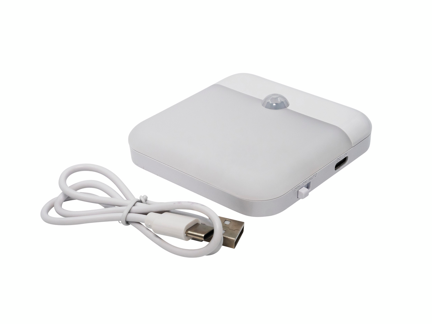 Airam Dover yövalo hämäräkytkimellä USB ladattava