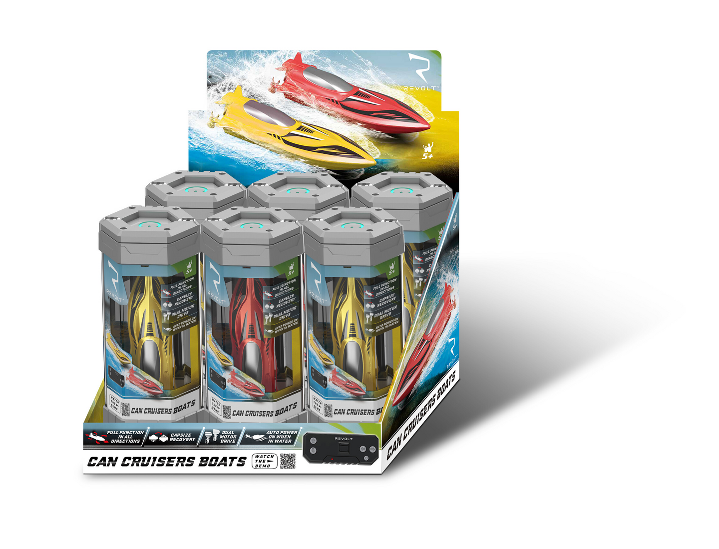 REVOLT CanCruisers RC Vene