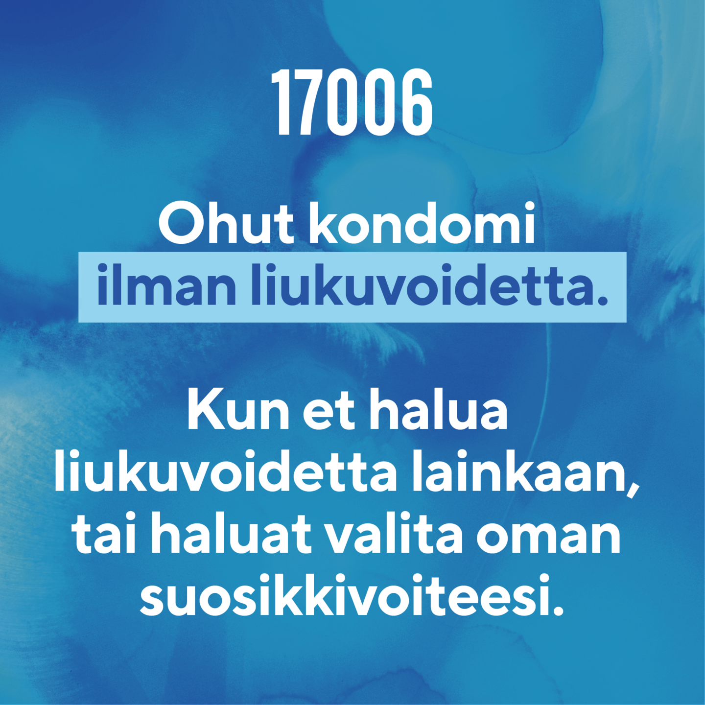 RFSU liukuaineeton kondomi 30kpl