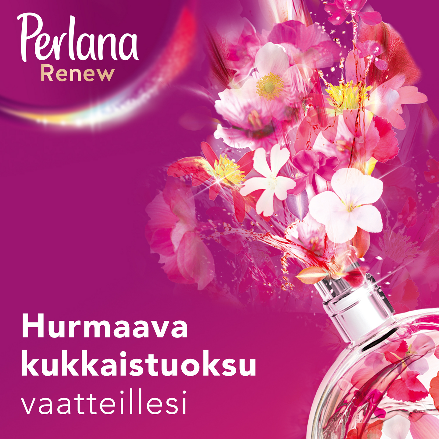 Perlana pyykinpesuneste 1,5L Renew Blossom
