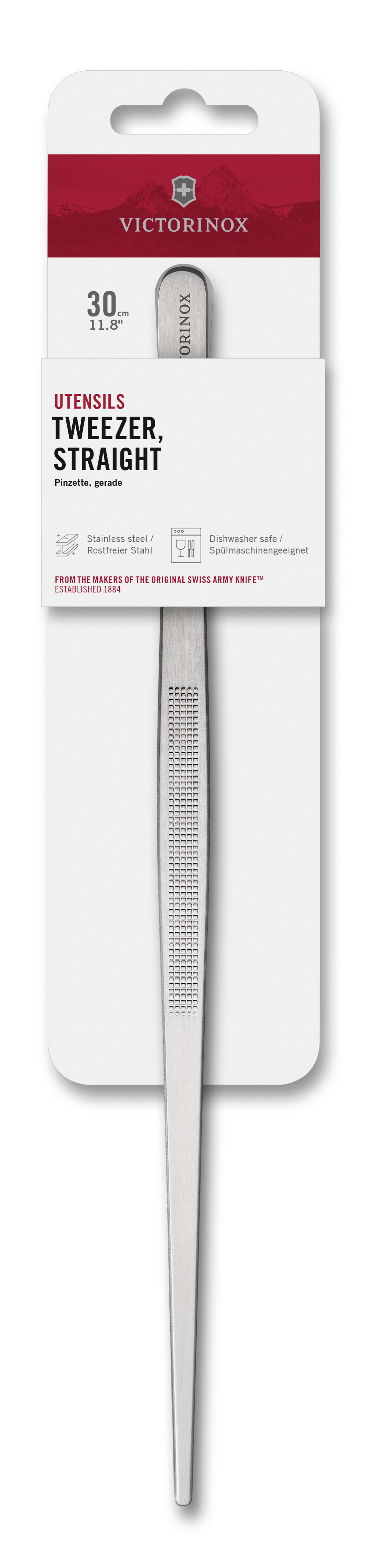 Victorinox keittiöpinsetit suora 30 cm