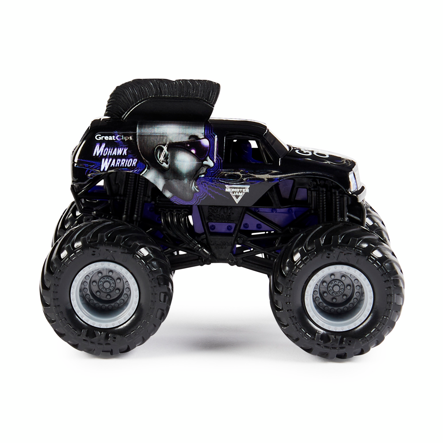 Monster Jam 1:64 Metal, otteluautopari, 2kpl./pakkaus