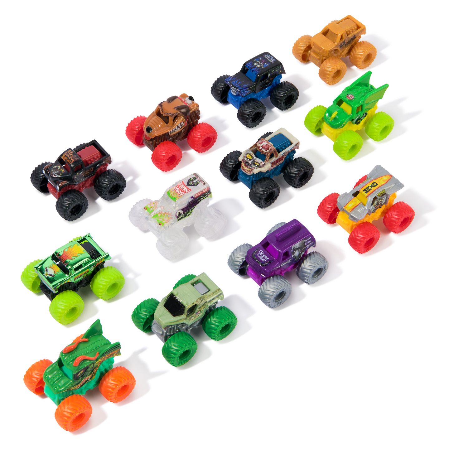 Monster Jam Mini 1:87 Ajoneuvo 1 pakkaus