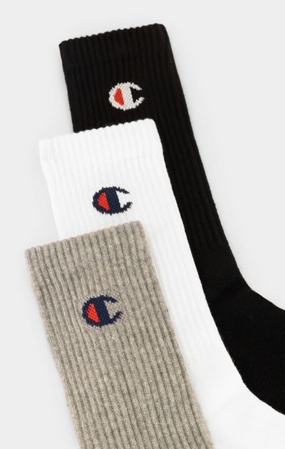 Champion Crew tennissukat  3pr/pkt