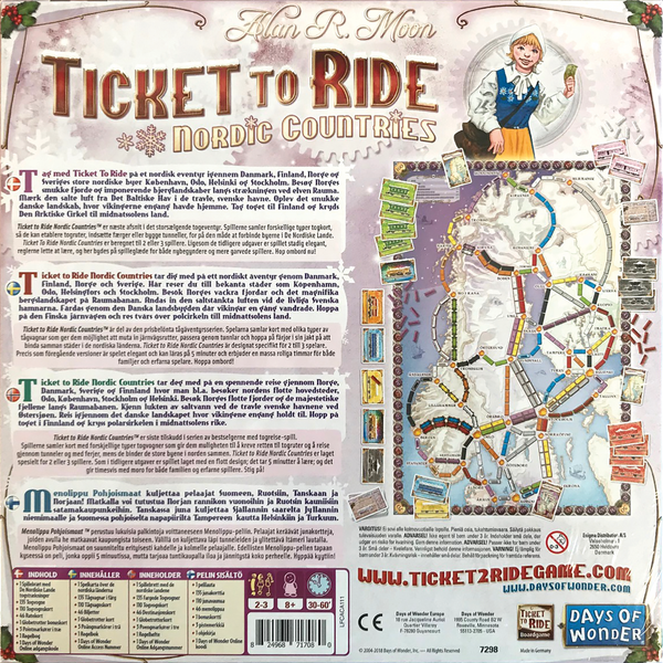 Ticket to Ride Nordic Countries