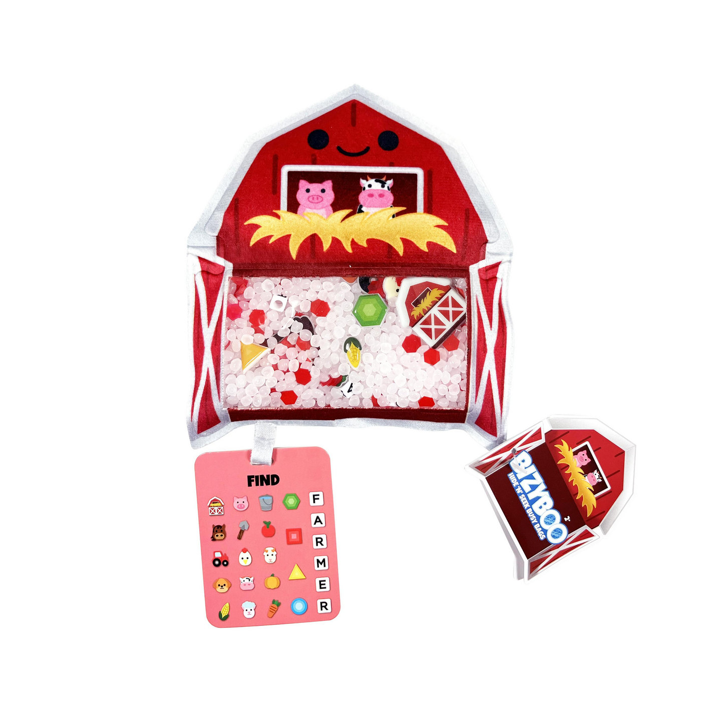 BIZYBOO Hide 'n' Seek Busy Bags