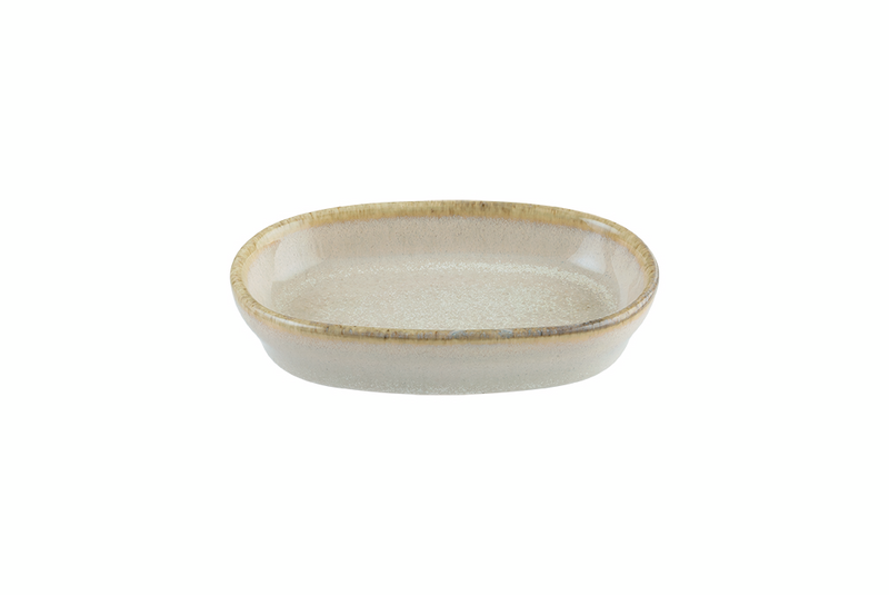 Bonna Sand hygge lautanen ovaali 10 cm beige 12 kpl