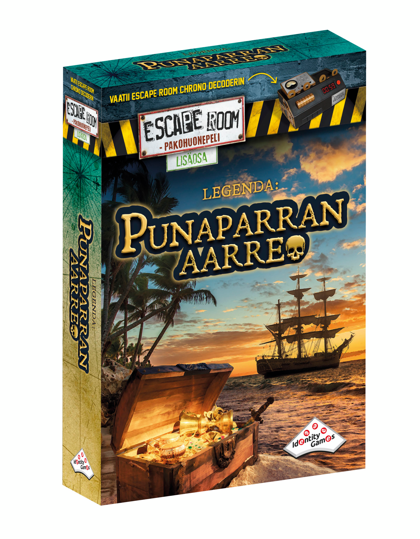 Escape Room -pakohuonepelin lisäosalajitelma