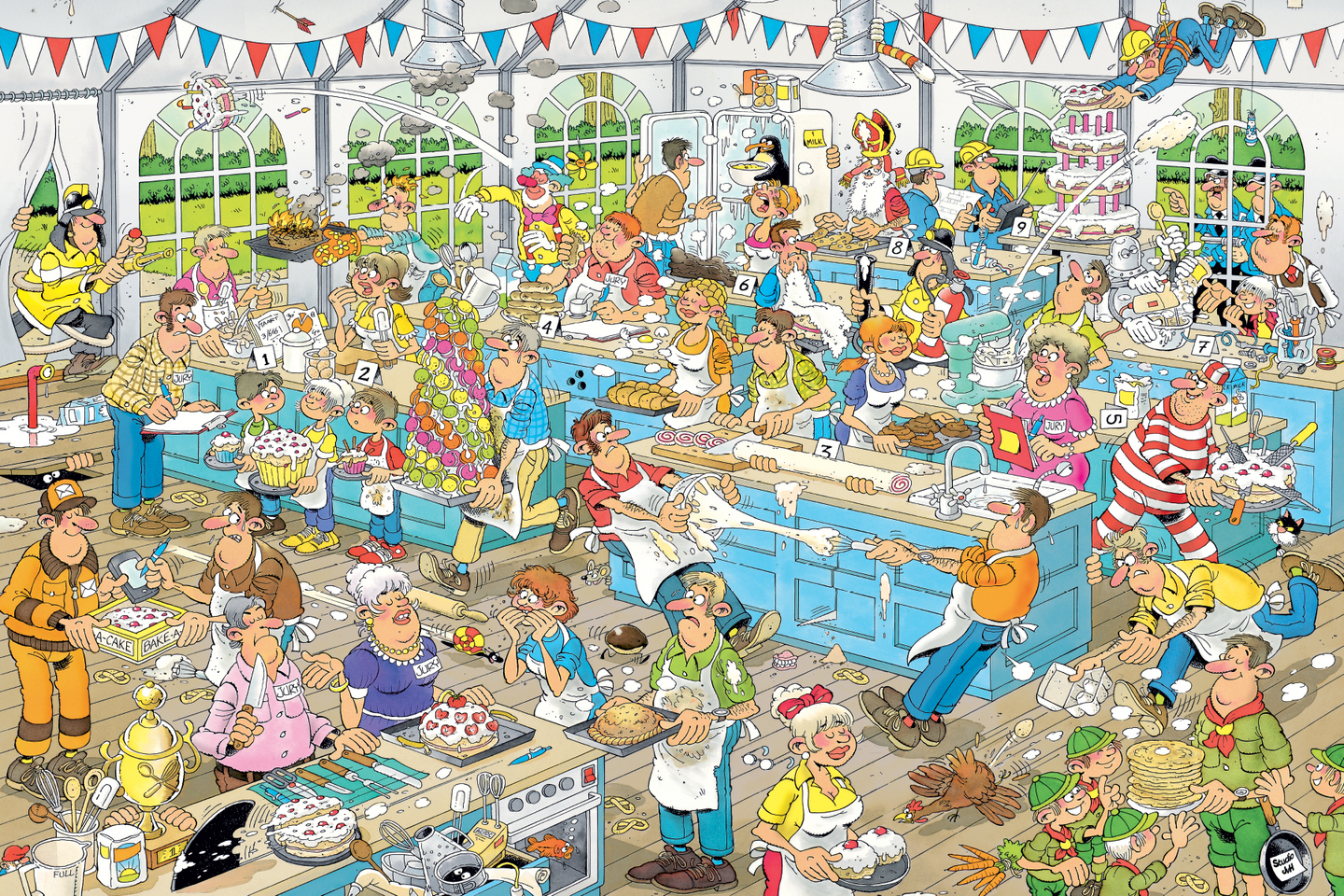 JvH, The Clash of the Bakers 1500 palaa