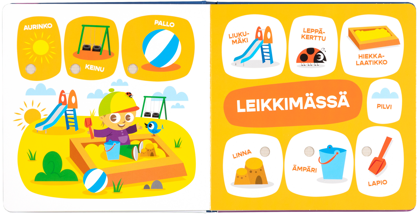 Minun sanani -ääninappikirja 0-2 v