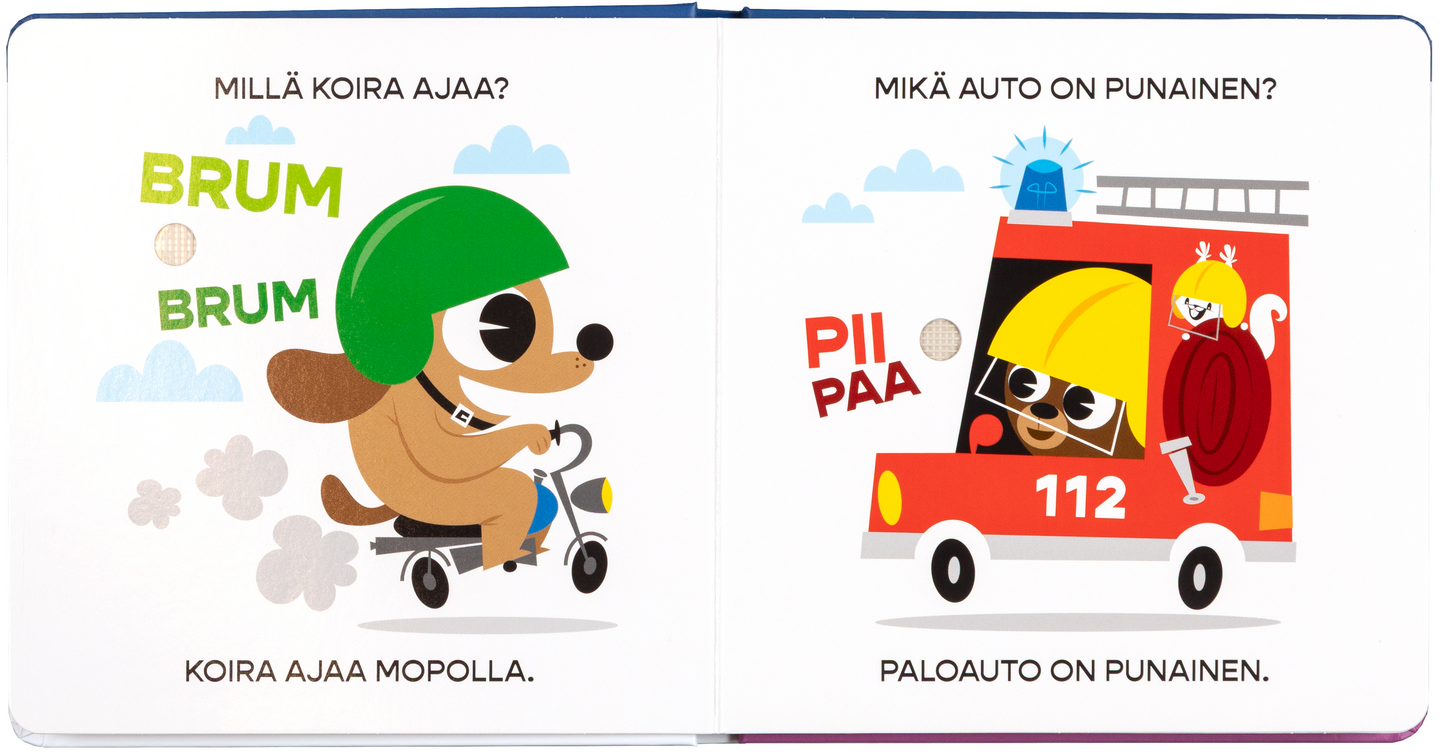 Yrren matkassa-ääninappikirja 0-2 v.