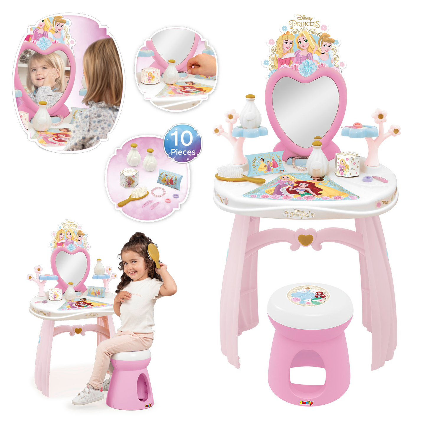Disney Prinsessat, kampauspöytä