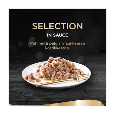 Sheba Selection annosateria kana-kalkkuna 85g