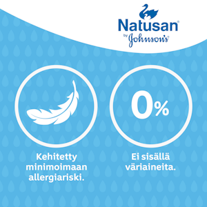 Natusan by Johnson's 3in1 Nappy Care Cream sinkkivoide 110g