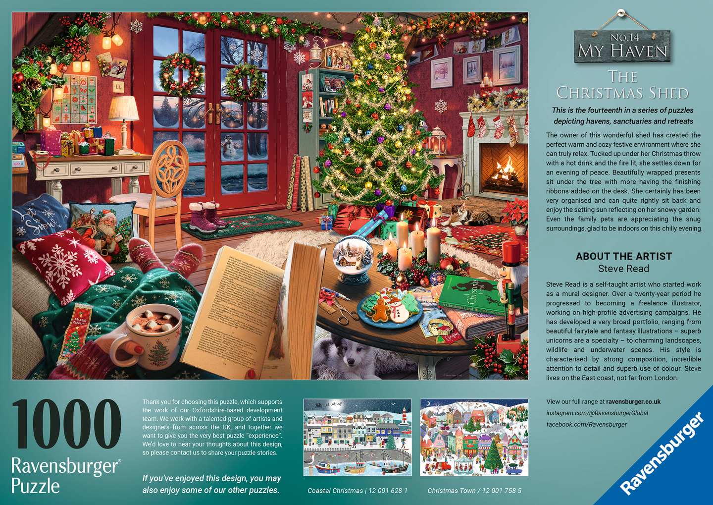 My Haven No14 Christmas Cabin 1000p