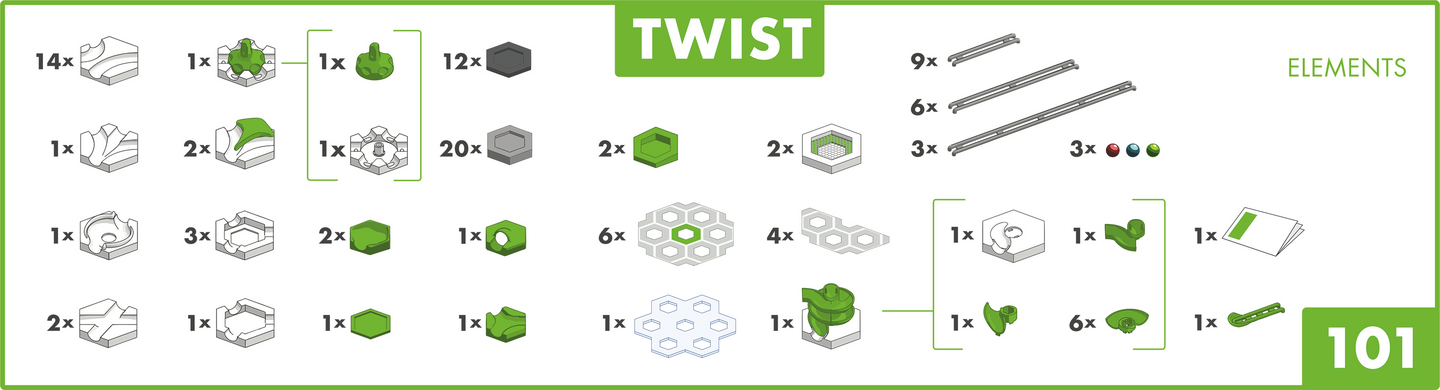 GraviTrax Action-Set Twist