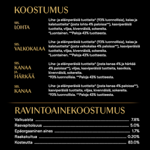 Sheba Selection 8x85g Valikoidut reseptit kastikkeessa MSC sertifioitu