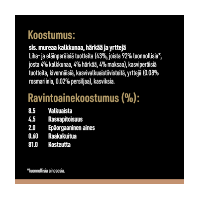 Cesar Classics Kitchen 150g Härkä & Kalkkuna
