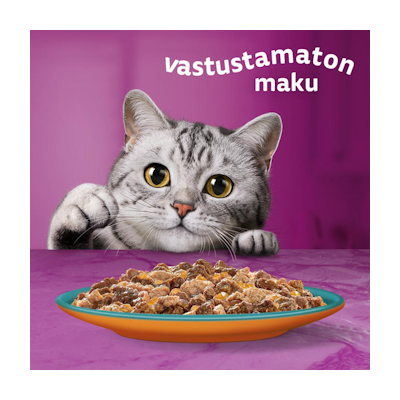 Whiskas 1+ Duo Surf and Turf Hyytelössä 12x85g