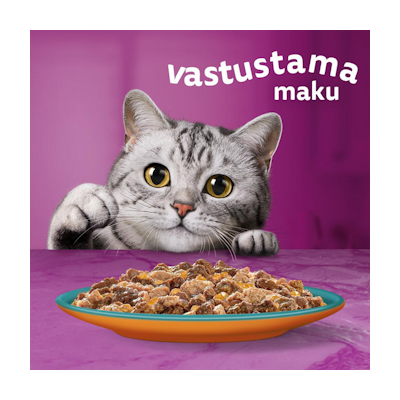 Whiskas 1+ Duo Surf and Turf hyytelössä 24x85g