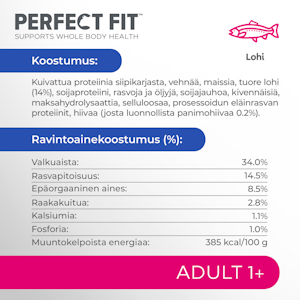 Perfect Fit Adult 1+ lohi 750g