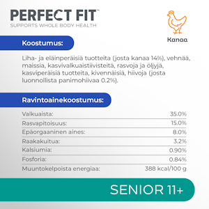 Perfect Fit Senior 11+ kana 750g