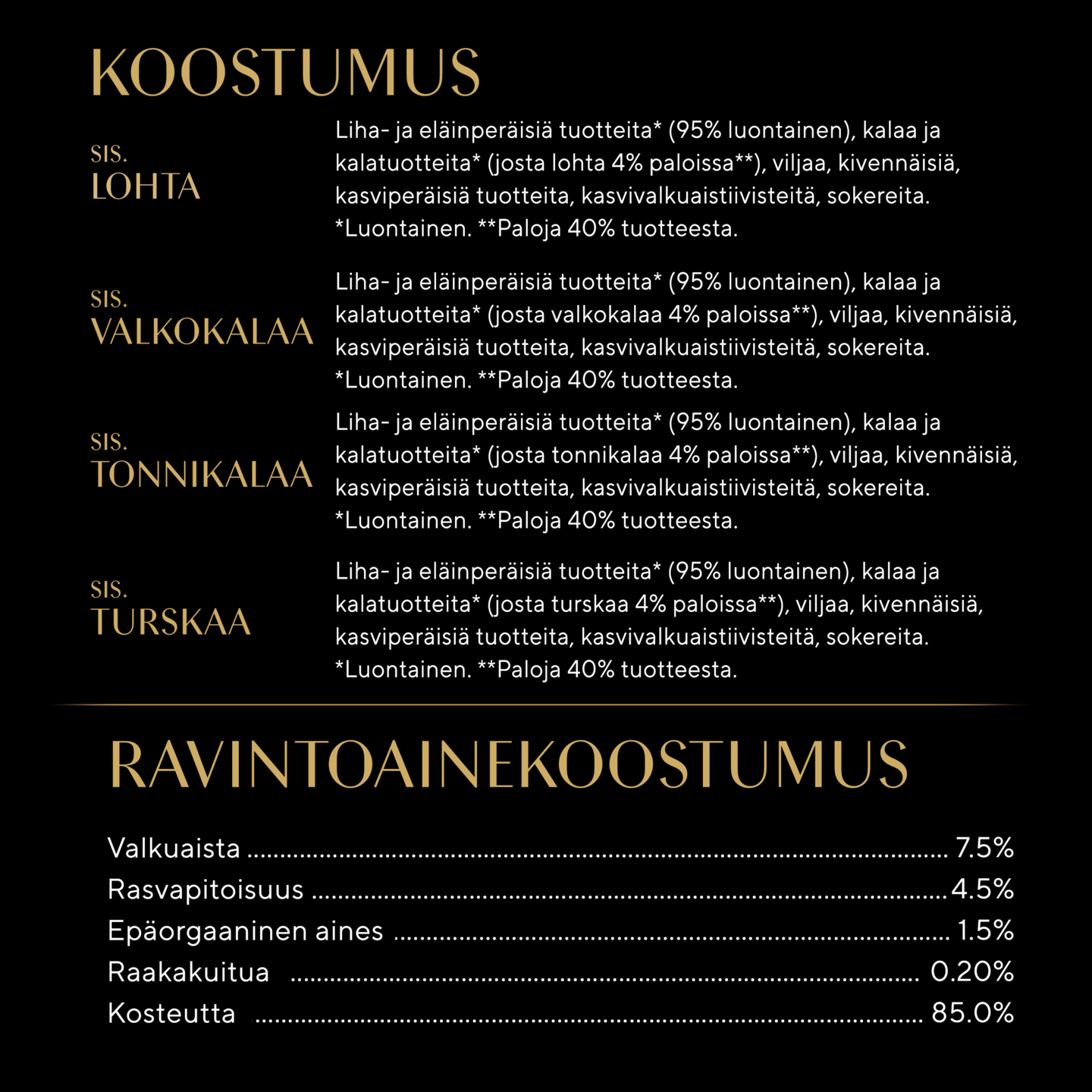 Sheba Sauce Collection kalalajitelma 40x85g