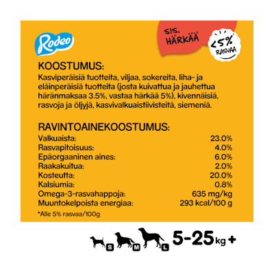 Pedigree Rodeo 123g härkää