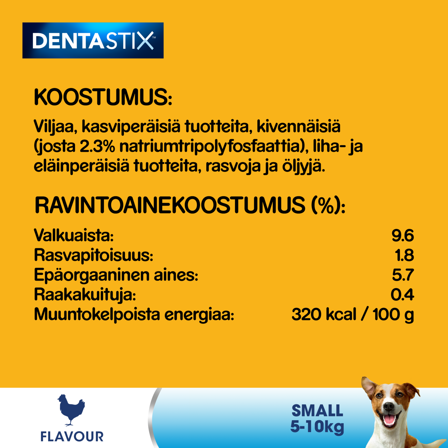 Pedigree denta stix puruluu 110g small