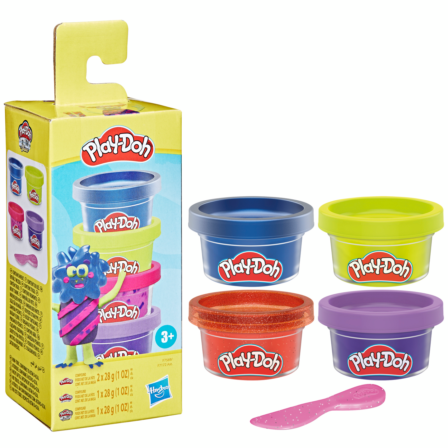 Play-Doh Mini väri 4 pkt 113g